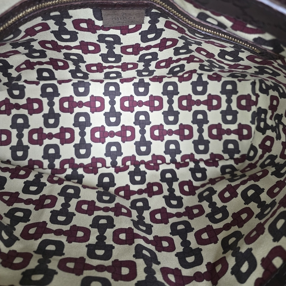 ✨️GUCCI Suede Horsebit Hasler Tote Bag - Picture 14 of 16